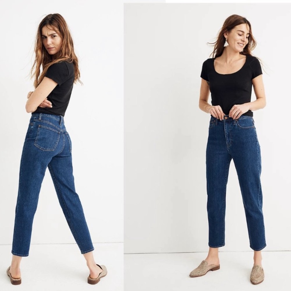 Madewell Tapered Jeans in Bellclaire Wash